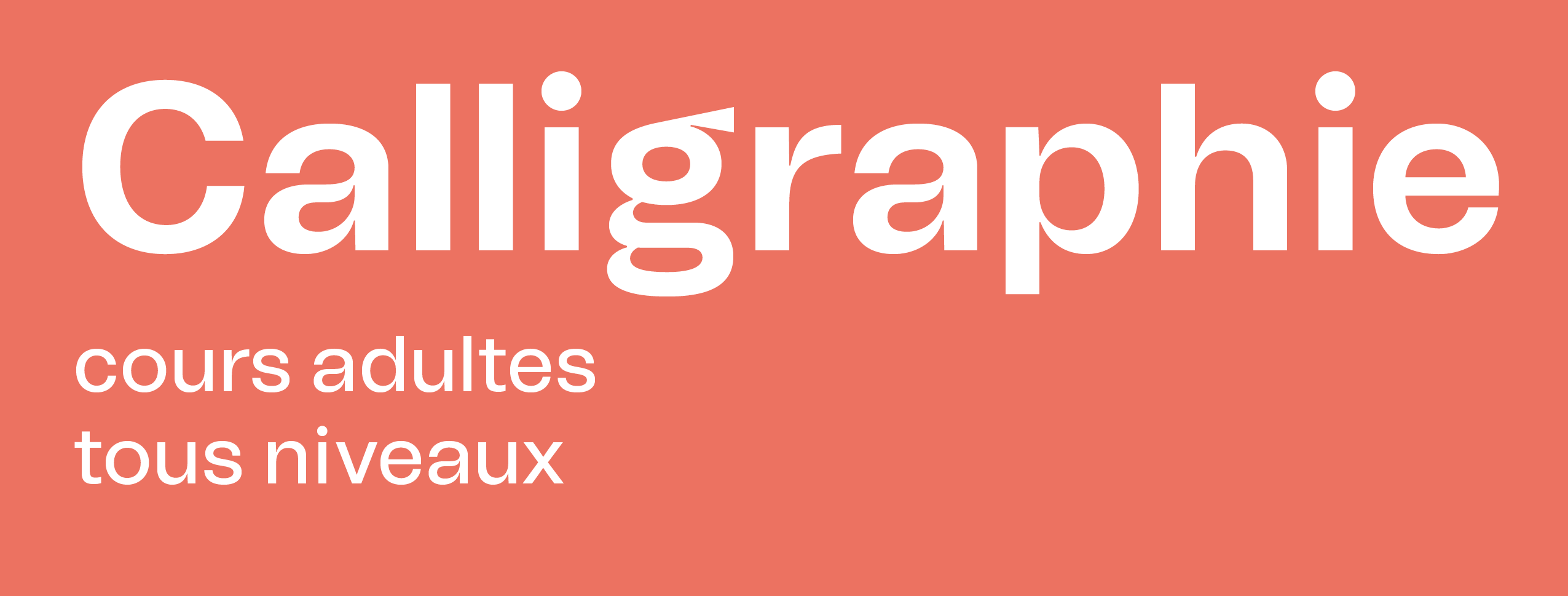 Calligraphie, débutant et avancé, adultes tous niveaux - Cours Institut des Cultures d'Islam - Paris