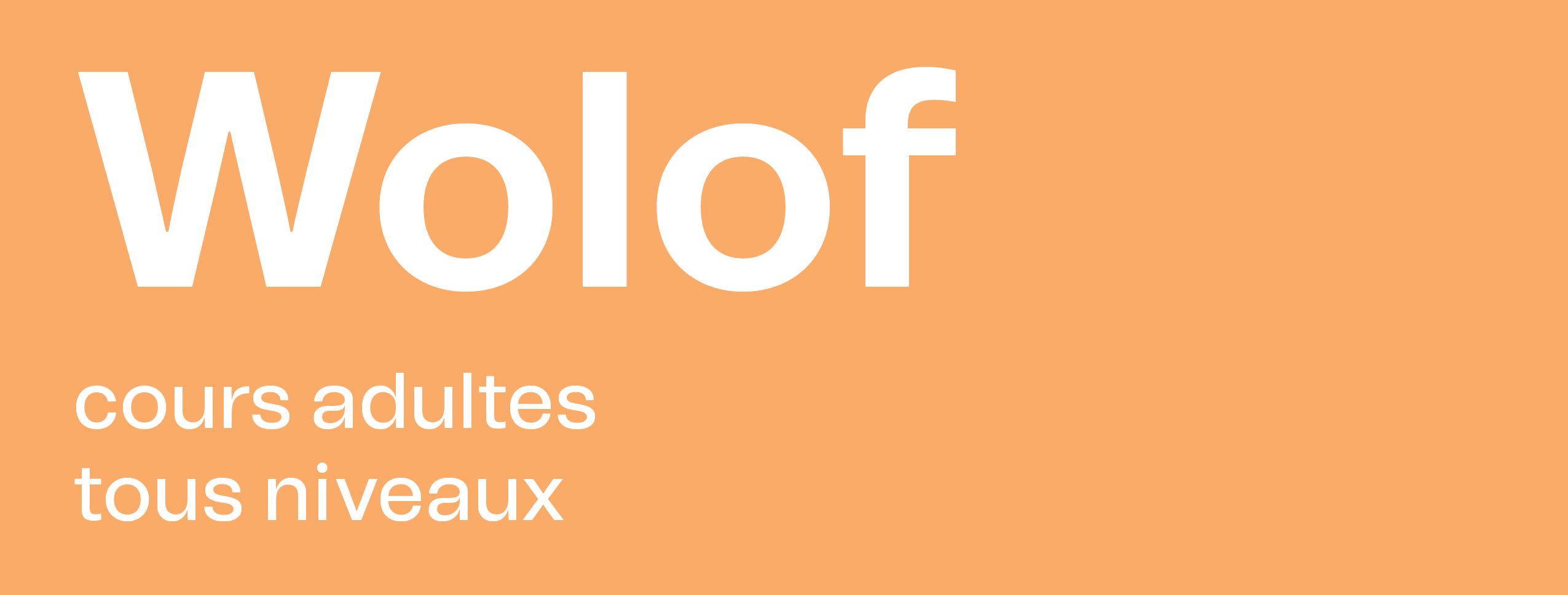 Cours wolof, débutant et avancé, adultes tous niveaux - Cours Institut des Cultures d'Islam - Paris